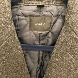 Mens J Crew wool jacket. Beautiful jacket likely worn. Just cleaned.